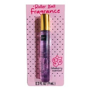 2 pack scented glitter roller ball roll-on blueberry body fragrance new‎